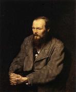 Portrait of Fyodor Dostoevsky Perov, Vasily